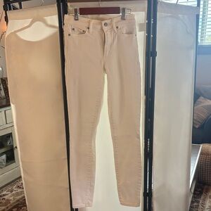 GAP Women's Cream Skinny Jeans